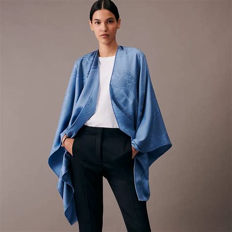 hermes new libris poncho.